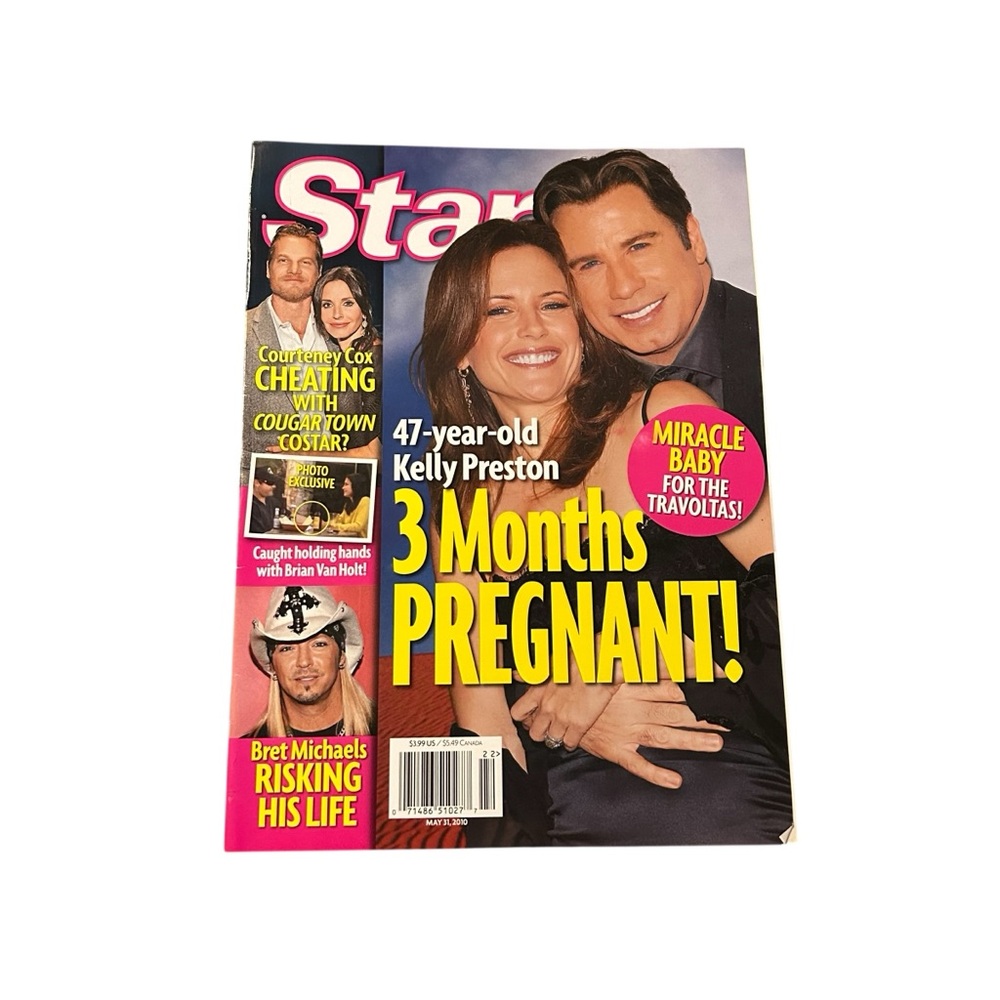 Star Magazine May 31, 2010 John Travolta & Kelly Preston Cover Celeb Pop Culture